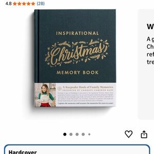 NEW Christmas Memory Book